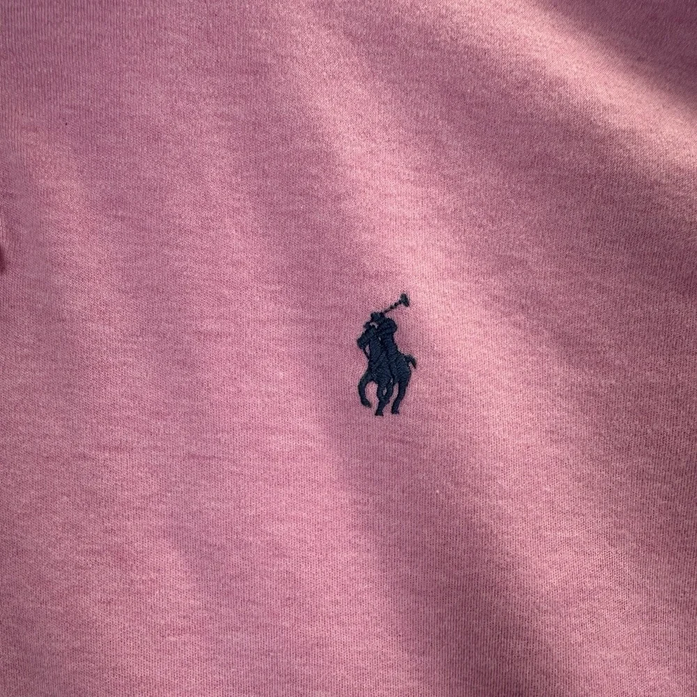 Ralph Lauren Polo Shirt Men's XL Pink Pony Cotton Casual Rugby Golf